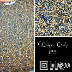 LuLaRoe Carly Swing Dress  - X Large